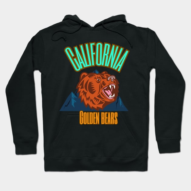 California golden bears Hoodie by Benjamin Customs